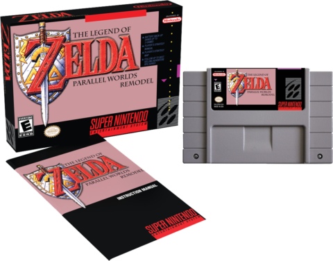 Legend of Zelda Parallel Worlds Remodel SNES